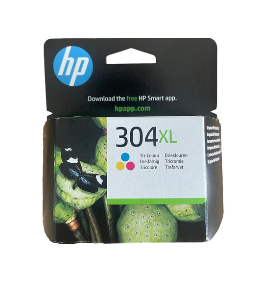 HP 304 XL Tri-Colour Original Tintenpatrone